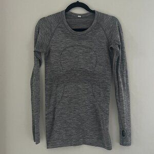 Lululemon Swiftly Grey Shirt 6